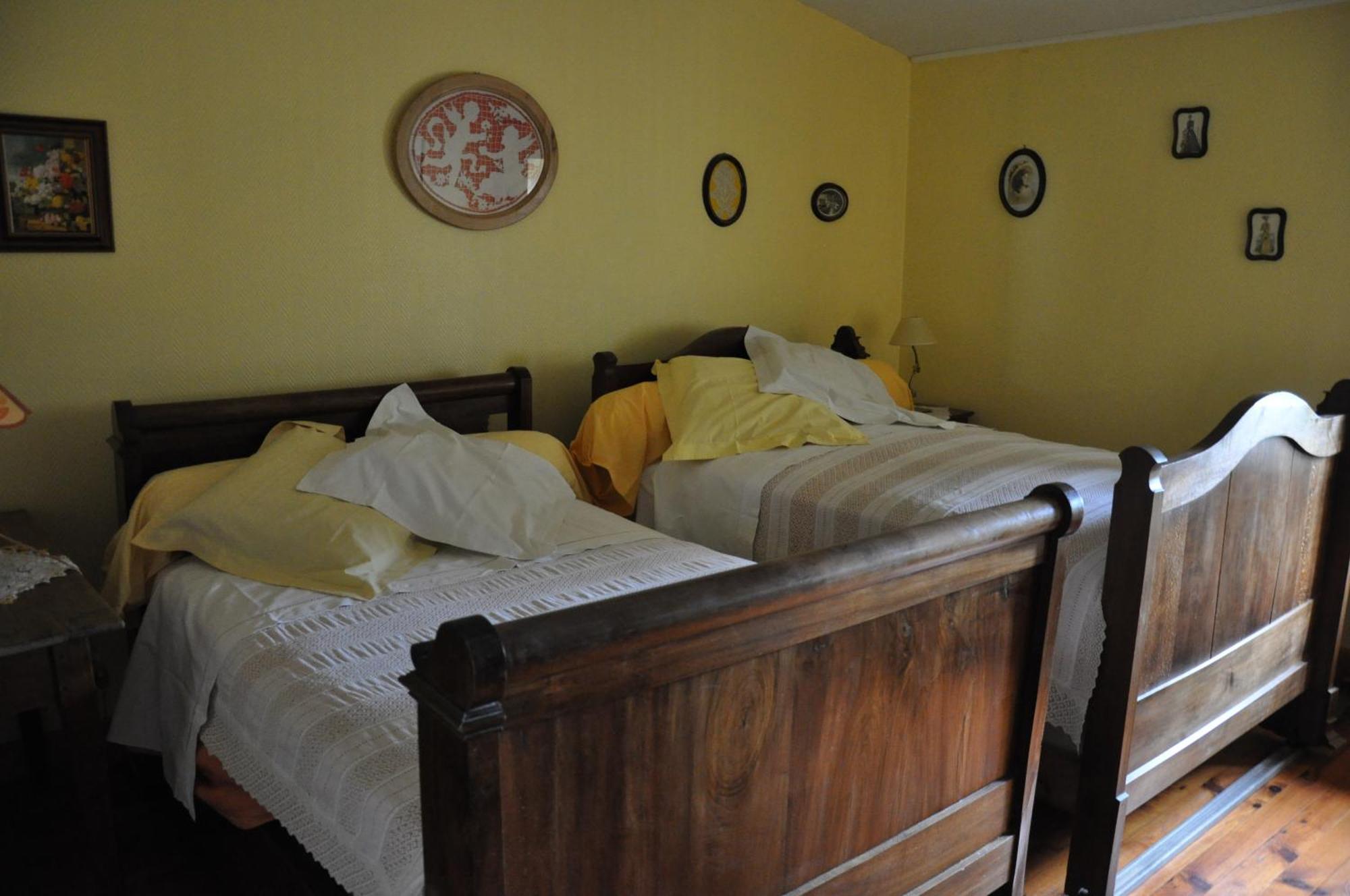 A L'Antan - La Ferme D'Octave Bed and Breakfast Saint-Hilaire-de-Villefranche Kamer foto